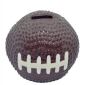 novelty ceramic football saying banks small picture