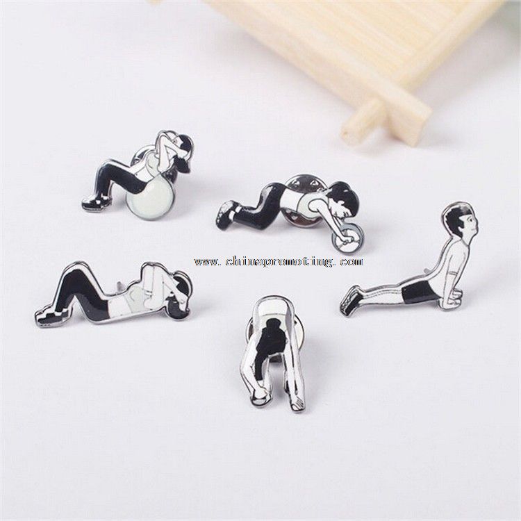 Sport Gift Badge Lapel Collar Pin