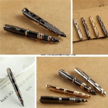 Metal Pen Shape Tie Clip Badge Lapel Pin images