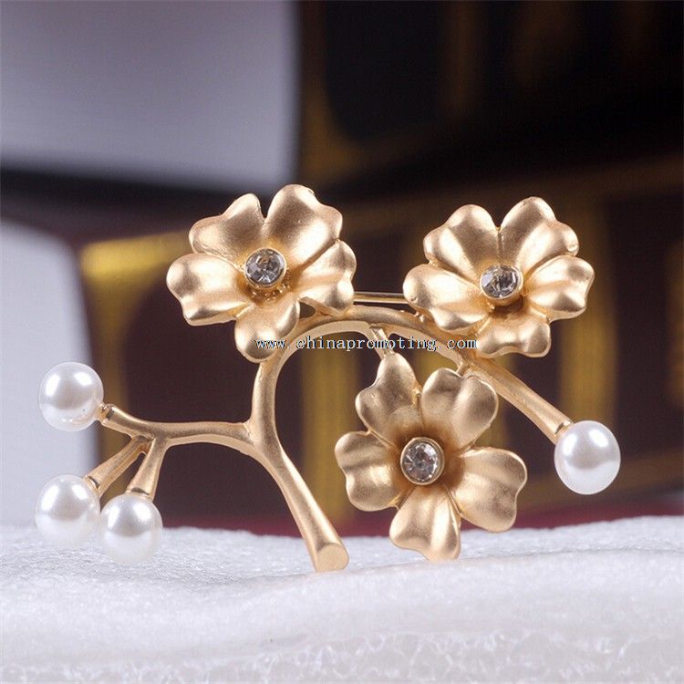 Flower Brooch Lapel Pin