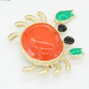 Crab Shape Lapel Badge Pins images