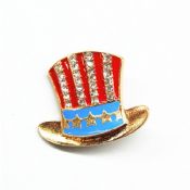 Crystal Metal gave Lapel Pins images