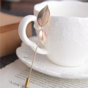 Mini Leaf Shape Decoration Badge Lapel Pins images
