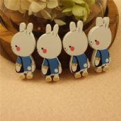 Rabbit Shape Lapel Clothes Pins images