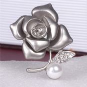 Rose Shape Brooch Lapel Pin images