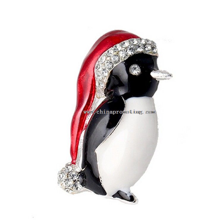 Pinguino Cartoon a buon mercato Lapel Pins