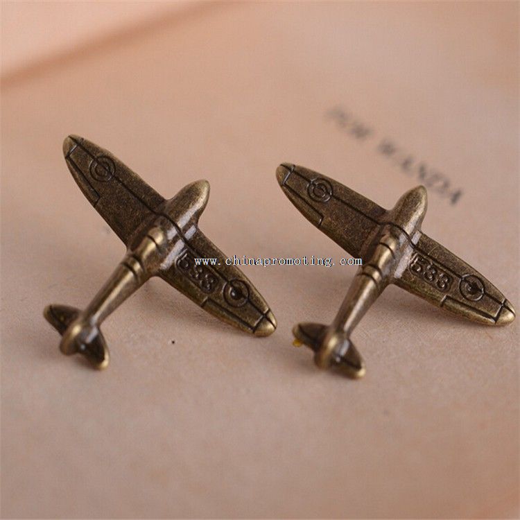 Plane Shape Lapel Badge Pins