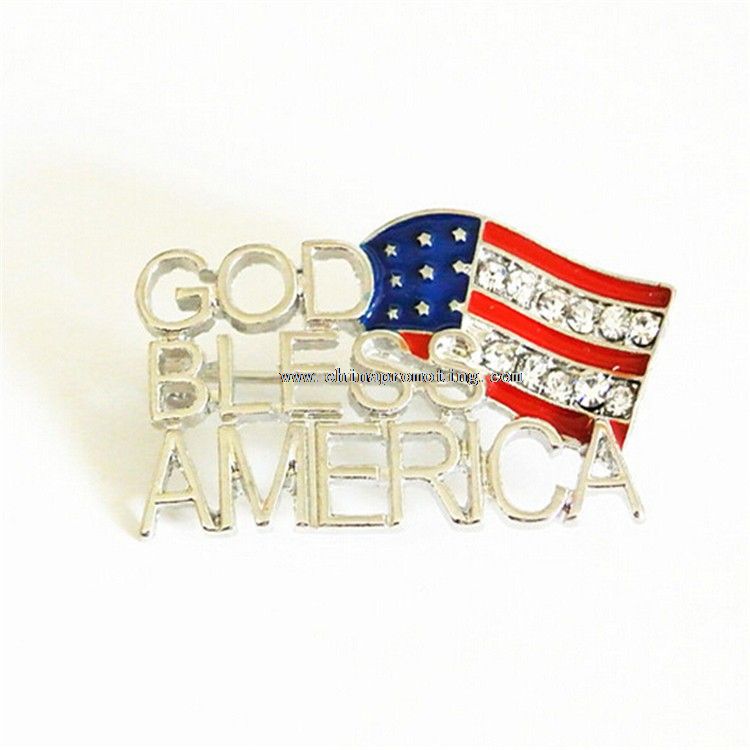 USA Souvenir Lapel Pin Badge