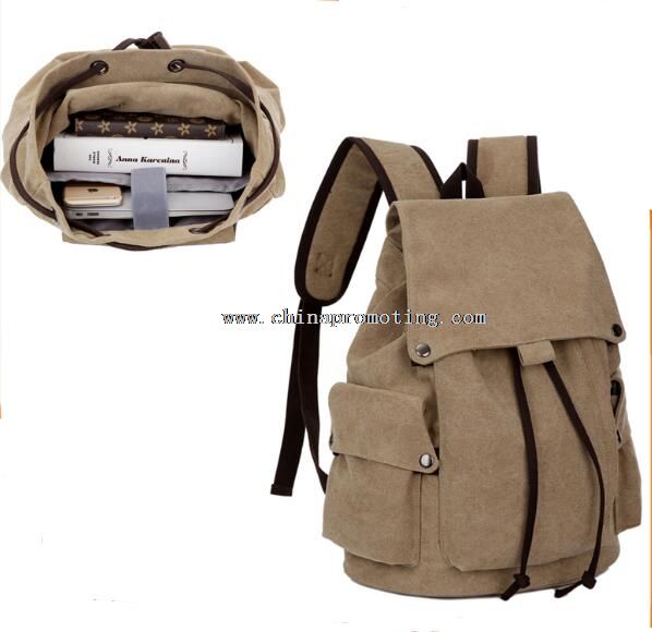 canvas backpack