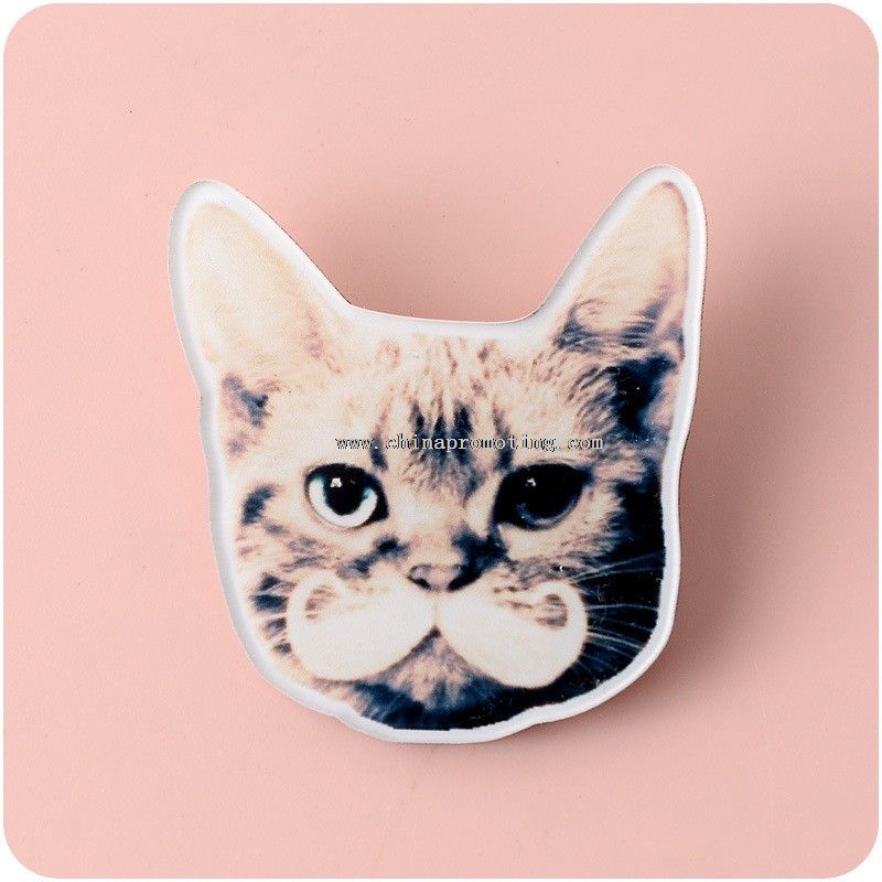 cute shaped plastic cloth lapel pin