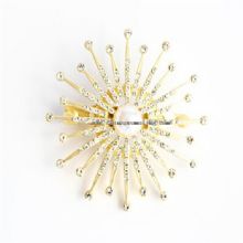 Strass blomma Lapel Pin images