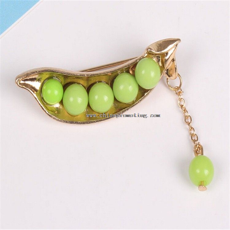 Green Bean Lapel Pin