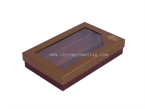 Logo Printed See Through Packaging Box