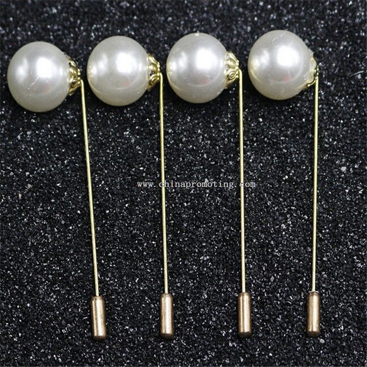Simple Beads Brooch Lapel Trading pins