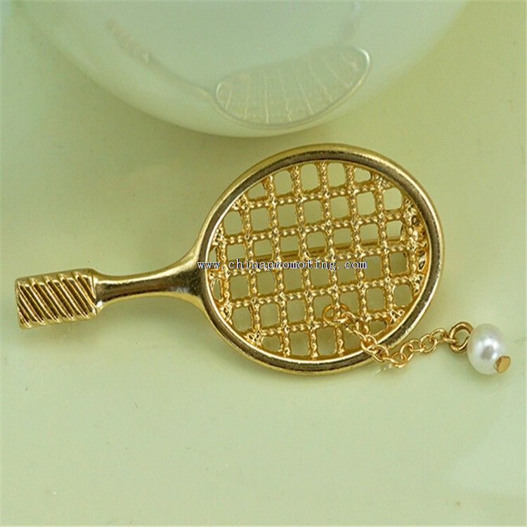 Tenis forma Collar Pin