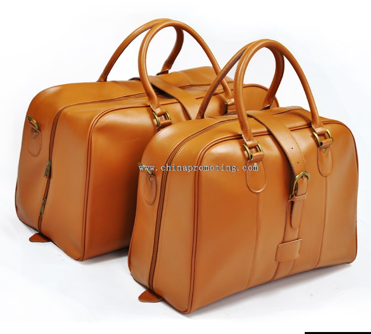 travel genuine cow leather bag