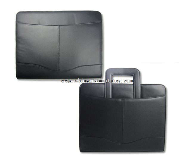 A4 pu leather portfolio