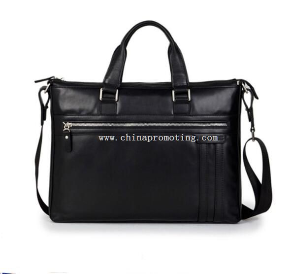 business leather briefcase bag