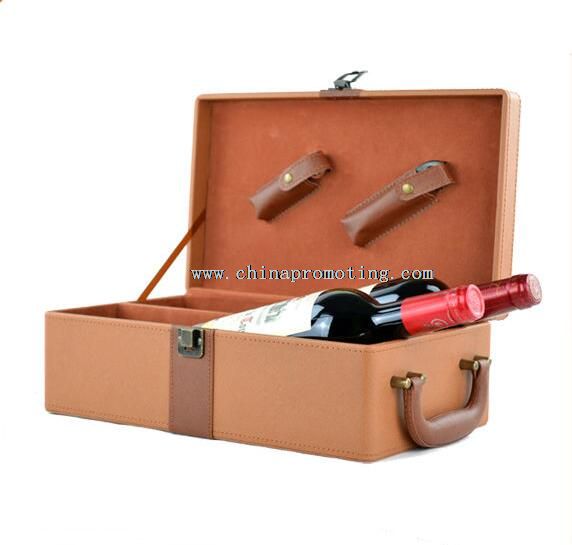 Double wine tote box