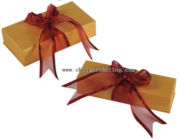 Lid And Base Rigid Cardboard Ribbon For Chocolate Candy Baby Gift Box