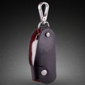 PU geunie leather car key holder images