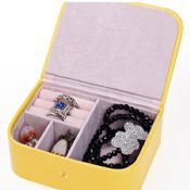 PU leather jewelry box images
