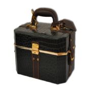 pu leather jewelry box with mirror images