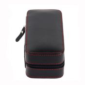 PU leather travel watch case images