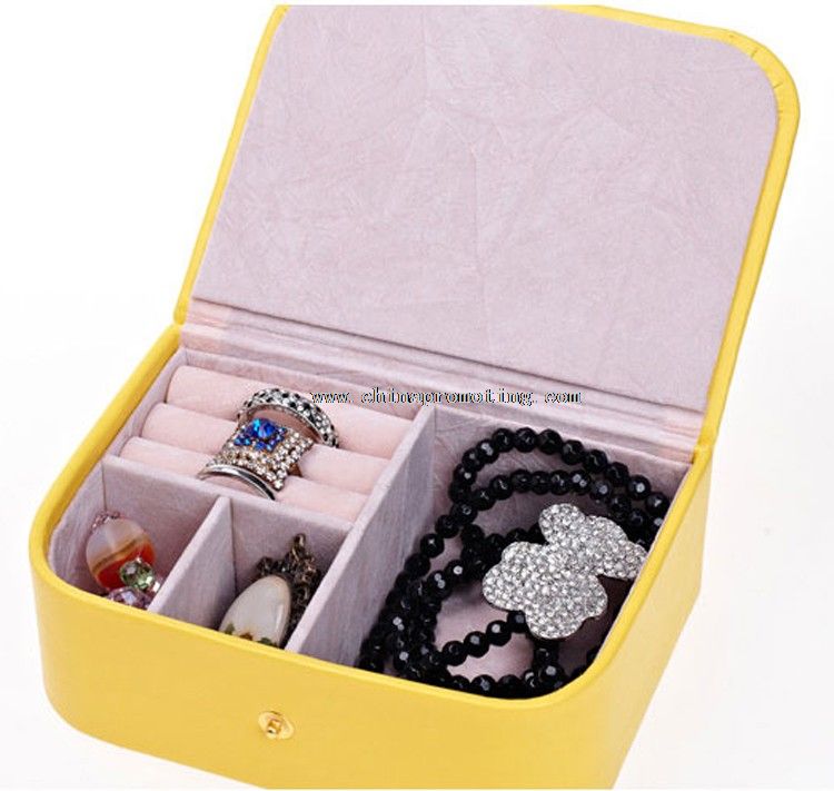 PU leather jewelry box