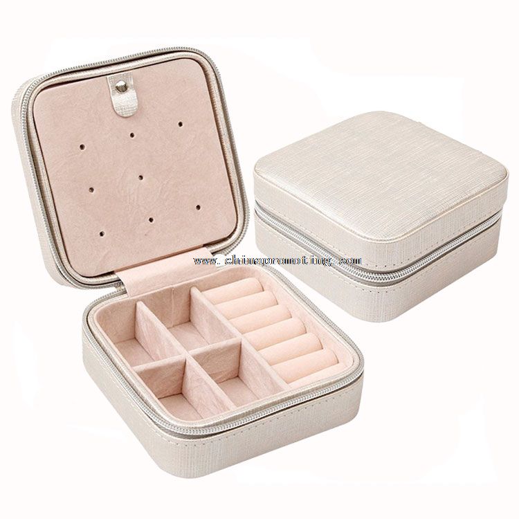 PU leather storage packaging display jewelery case