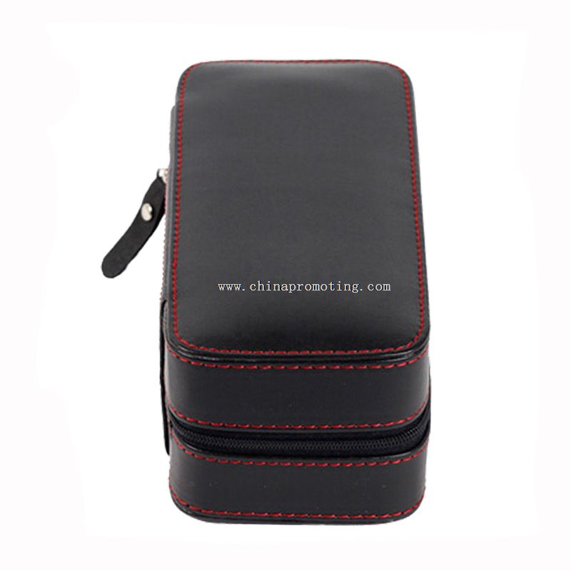 PU leather travel watch case