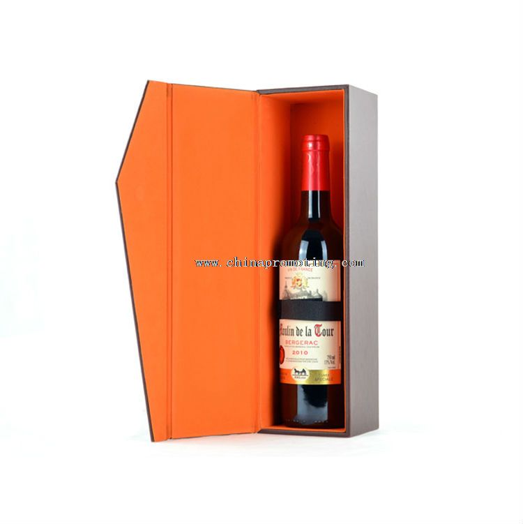 PVC & PU single wine box