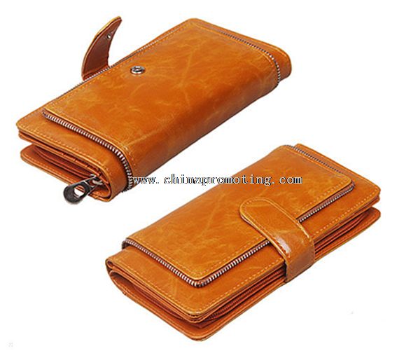 leather woman wallet