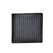 carbon fiber genuine leather wallet images