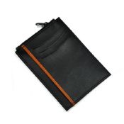 Genuine leather slim wallet images