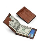 leather money clip images