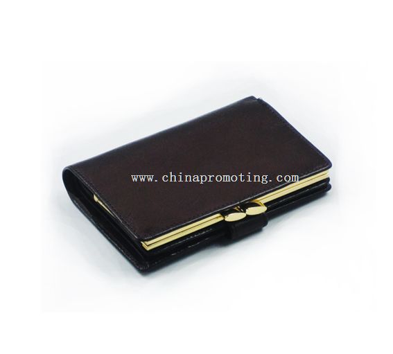 metal women credit card holder wallet