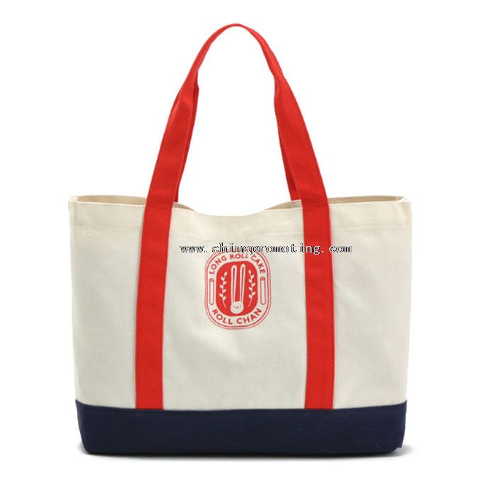 Promotion printed cotton canvas tote bag