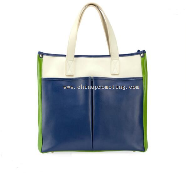 pu leather handbag