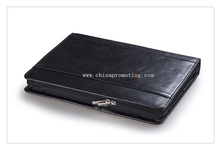 Classic A4 Leather Portfolio Organizer 3 Ring