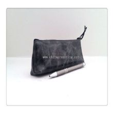 Leather Advertising Pencil Case with Custom Logo images