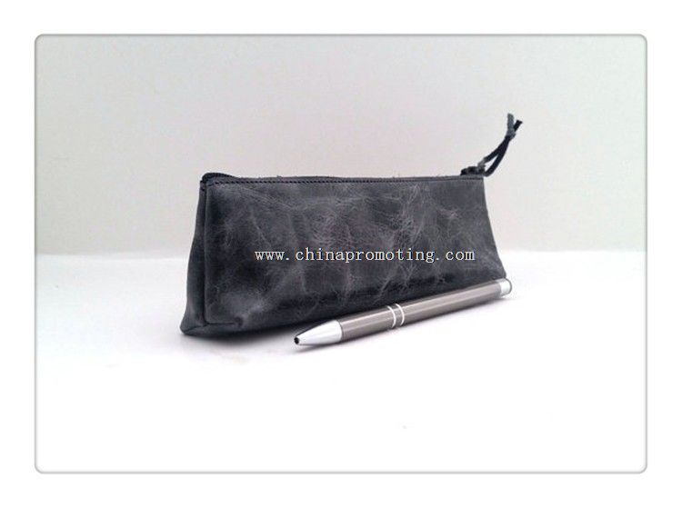 Leather Advertising Pencil Case with Custom Logo