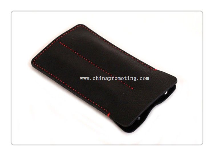 Leather Double Pen Sleeve