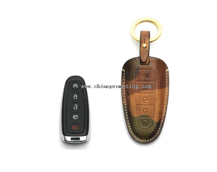 Læder Remote nøgle kartonholder