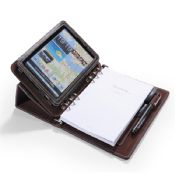 Leather Portfolio with Notepad 6 Ring Binder images