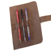 Leather Roll Up Pencil Case images