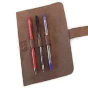 Leder Roll-Up Pencil Case images