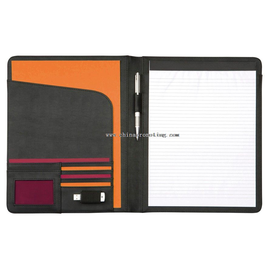 PU kulit office stationery file folder