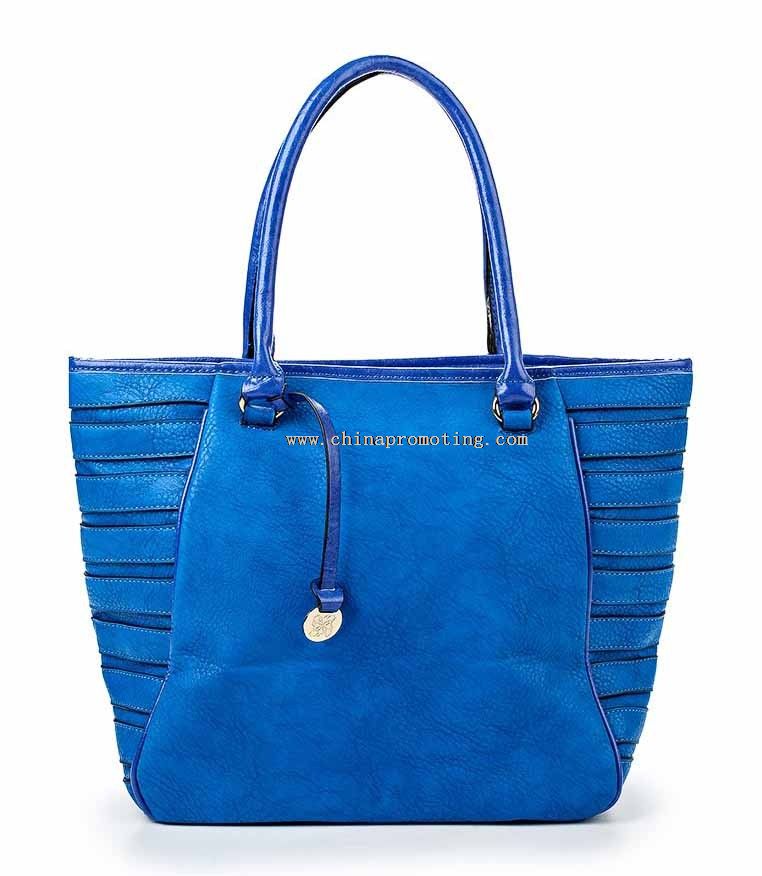 Blå ladys håndtaske