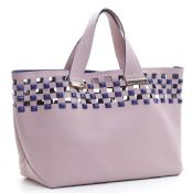 handbag with crystal images